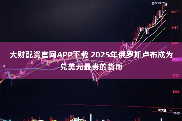 大财配资官网APP下载 2025年俄罗斯卢布成为兑美元最贵的货币
