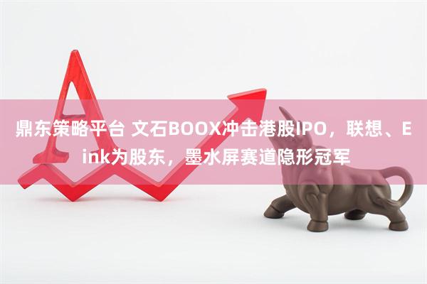 鼎东策略平台 文石BOOX冲击港股IPO，联想、E ink为股东，墨水屏赛道隐形冠军